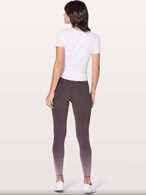 Lululemon Wunder Under High Rise Tight | Maroon Ombre Boysenberry | Size 4